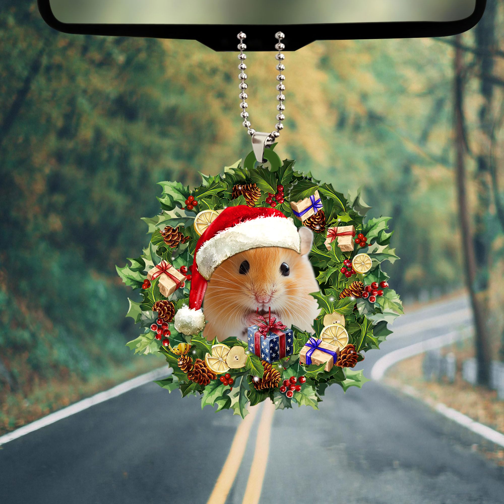 Amazon.co.jp: Talataca シリアハムスター クリスマスハットをかぶった